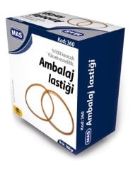 Mas Ambalaj Lastiği 200gr %100 Kauçuk Midi Kutu 360
