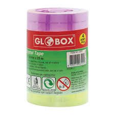 Globox 18x25 Renkli Bant 4 lü