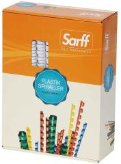 Sarff Plastik Spiral 28mm Beyaz 50li 15312066