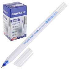 Pensan 2305 Üçgen Tükenmez Kalem 0,5mm Mavi 50 Li