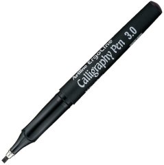 Artline Ergoline Calligraphy Pen 3.0 Kaligrafi Kalemi Uç:3,0mm Siyah