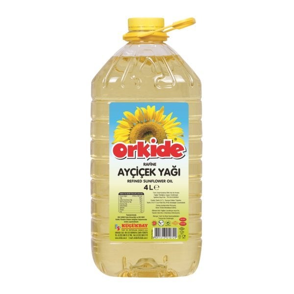 Orkide Ayçiçek Yağı 4Lt Pet