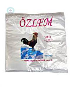 Özlem Hışır Poşet Orta Beyaz 200+/- Adetli