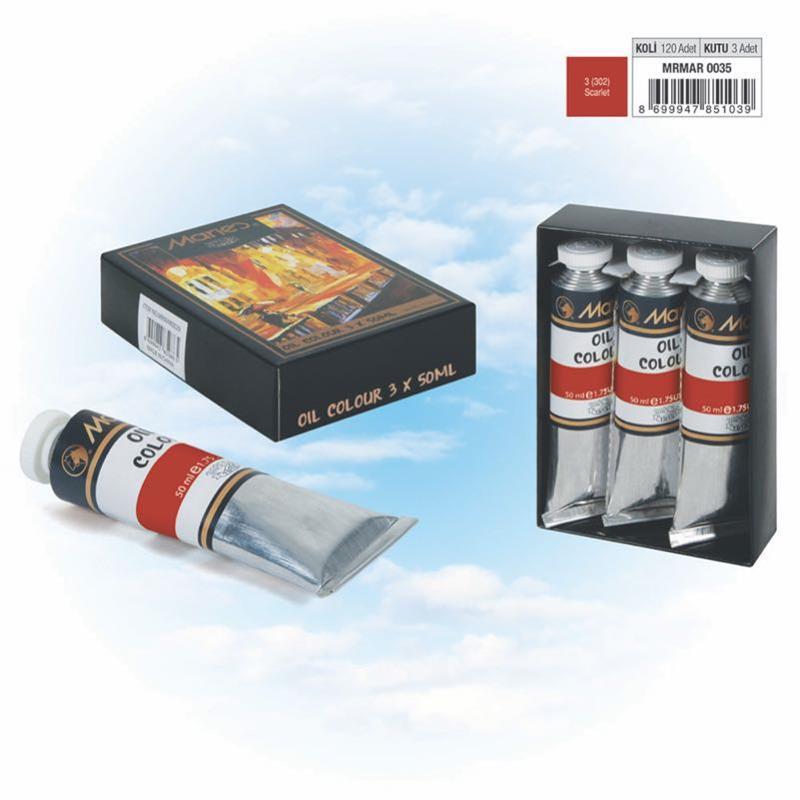 Marıes Yağlı Boya 50Ml Scarlet 3(302)