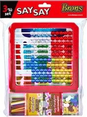 Brons Say-Say Set Kartela Br-214
