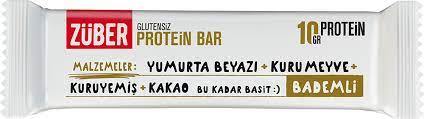 Züber Glutensiz Protein Bar Bademli