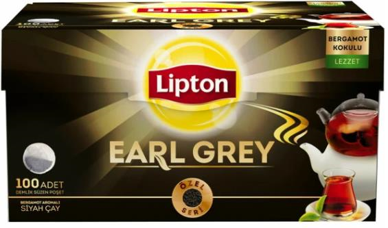 Lipton Demlik Poşet Çay Earl Grey 3,2gr 100lü 70006864