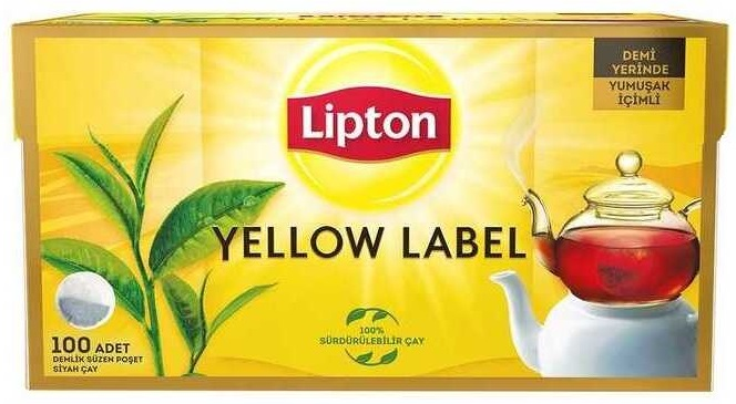 Lipton Yellow Label Demlik Poşet Çay 3,2Gr.100'Lü