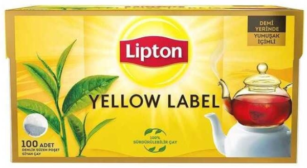 Lipton Yellow Label Demlik Poşet Çay 3,2Gr.100'Lü