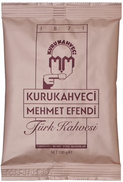 Kurukahveci Mehmet Efendi Türk Kahvesi 100 gr 25'li
