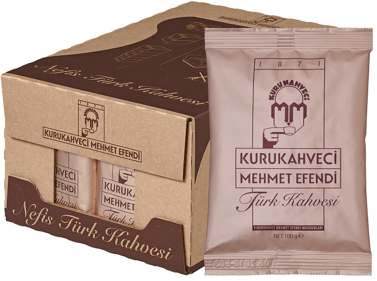 Kurukahveci Mehmet Efendi Türk Kahvesi 100 gr 25'li