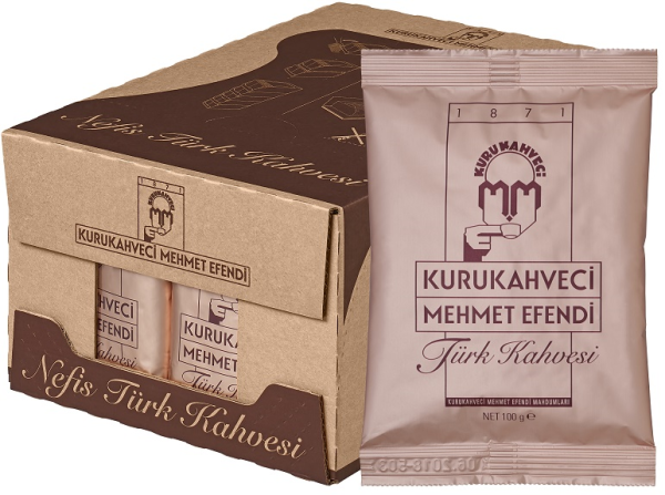 Kurukahveci Mehmet Efendi Türk Kahvesi 100 gr 25'li