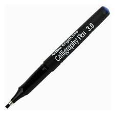 Artline Ergoline Calligraphy Pen 3.0 Kaligrafi Kalemi Uç:3,0mm Mavi