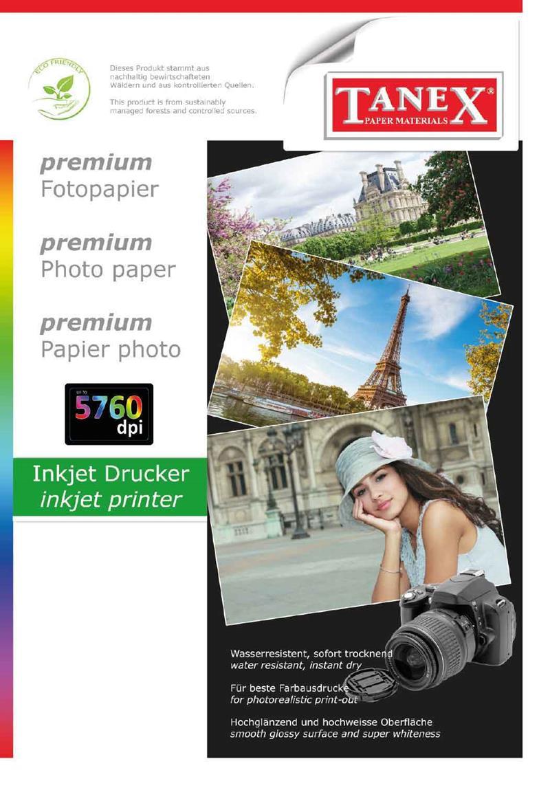 Tanex Fotoğraf Kağıdı A4 200 gr 25 li HC200G-25