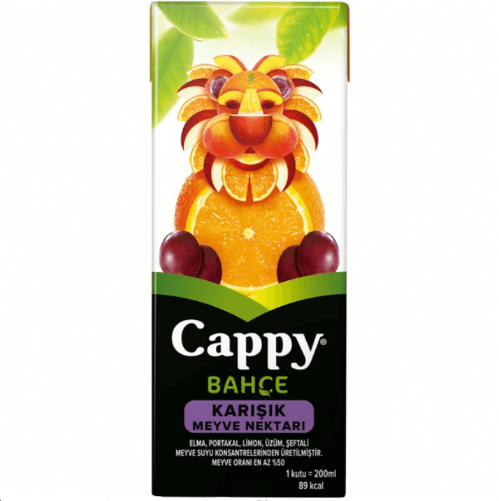Cappy Tetra Karışık 200Ml