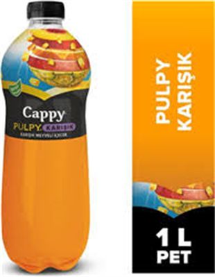 Cappy Pulpy Karışık Pet 1Lt