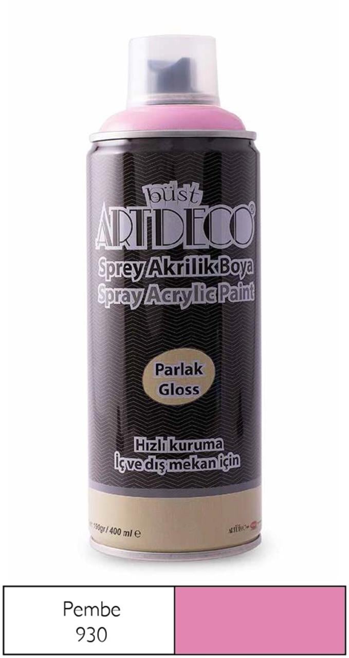 Artdeco Sprey Boya 400 Ml Neon Pembe Y-400-930