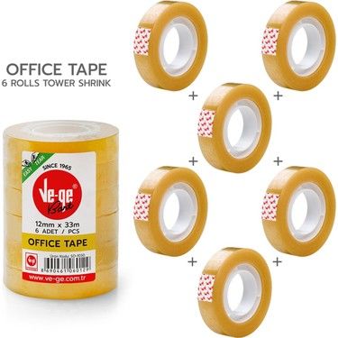 Vege Bant Office Eto Tape Tower 12X33 6lı