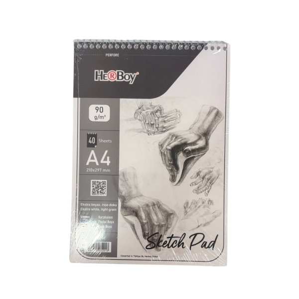 Herboy Sketch Pad Spralli A4 90gr 40 Yaprak