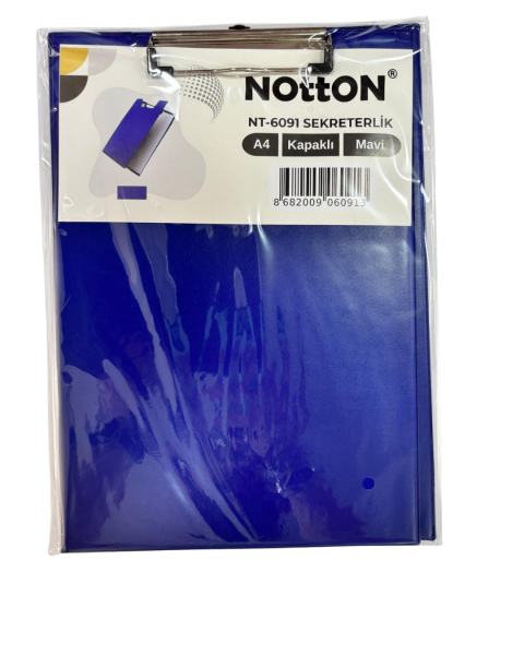 Notton Sekreterlik A4 Kapaklı Mavi NT-6091
