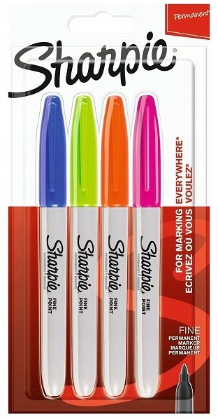 Sharpıe Permanent Set Fıne 4 Lü Canlı 2065403
