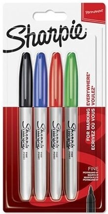 Sharpıe Permanent Set Fıne 4 Lü Standart 811010