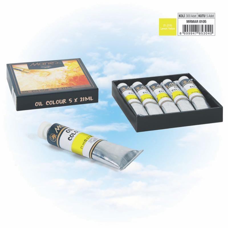 Marıes Yağlı Boya 21Ml E75 Lemon Yellow 21(215)