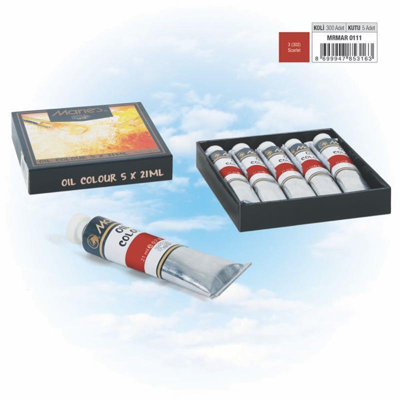 Marıes Yağlı Boya 21Ml E75 Scarlet 3(302)