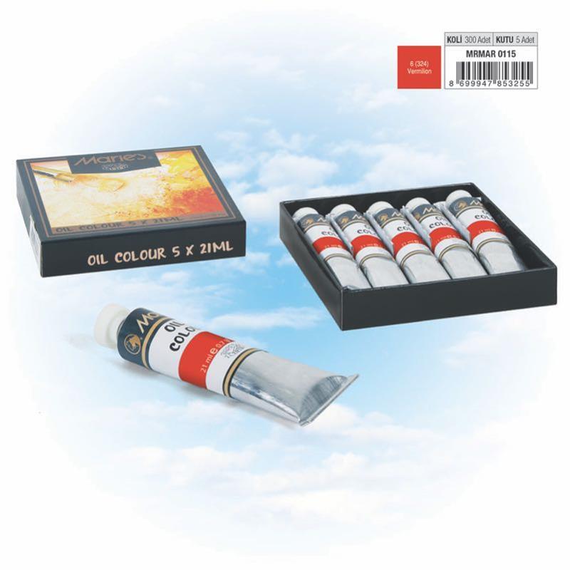 Marıes Yağlı Boya 21Ml E75 Vermilion 6(324)