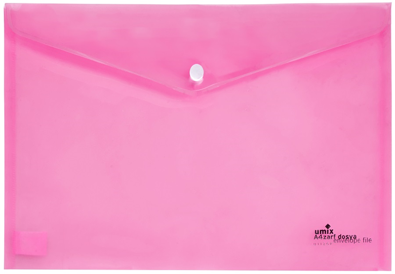 Umix Çıtçıtlı Dosya Eco Pembe U1120P