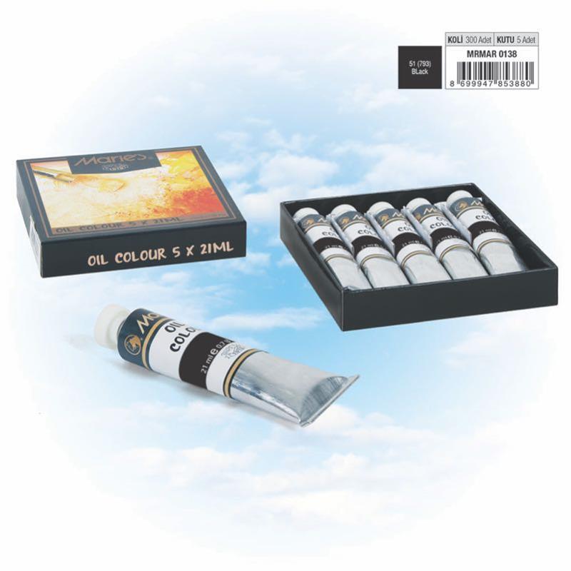 Marıes Yağlı Boya 21Ml E75 Black 51(794)