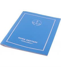 Gülpaş Kurs Defteri Yoklamalı 22x32 Plastik Kapak 24 Yaprak 386