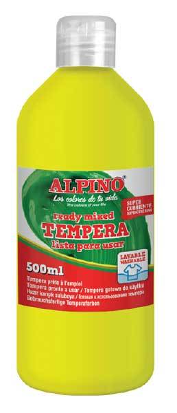 Alpino Suluboya 500ml Tempera Sarı DM-010171