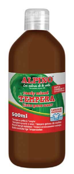 Alpıno Suluboya 500Ml Tempera Kahverengi Dm-010177