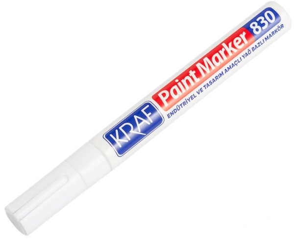Kraf Paınt Markör 830 Beyaz