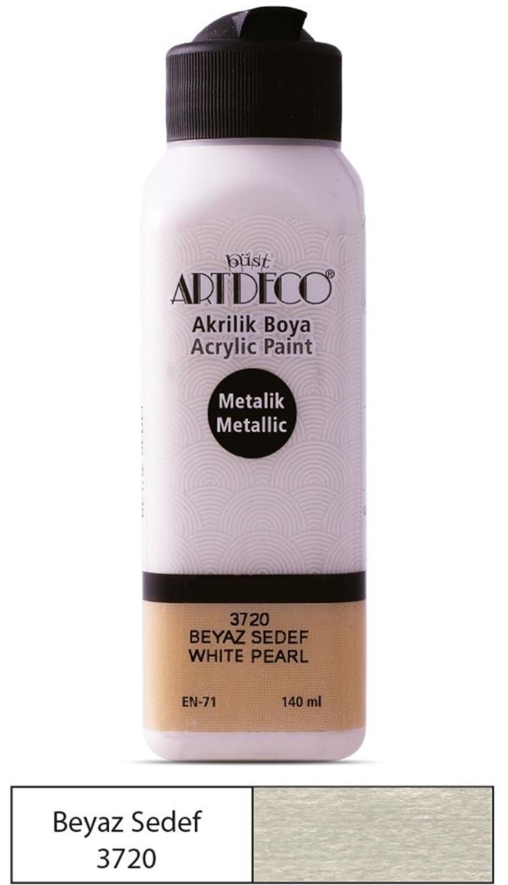 Artdeco Akrilik Boya 140 Ml Metalik Sedef 071R-3720