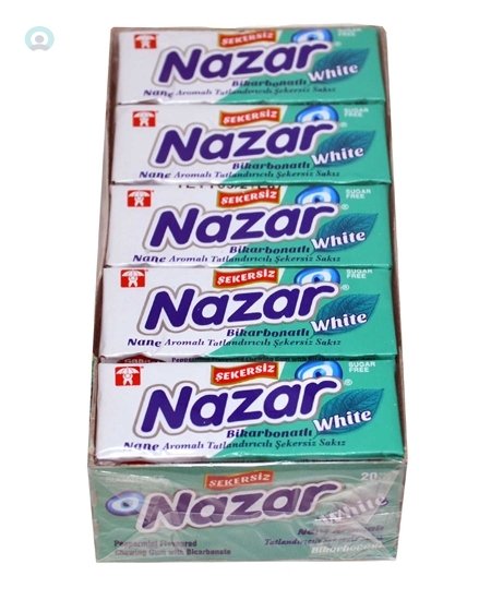 Nazar Bikarboantlı Sakız 5X20 100\'Lü