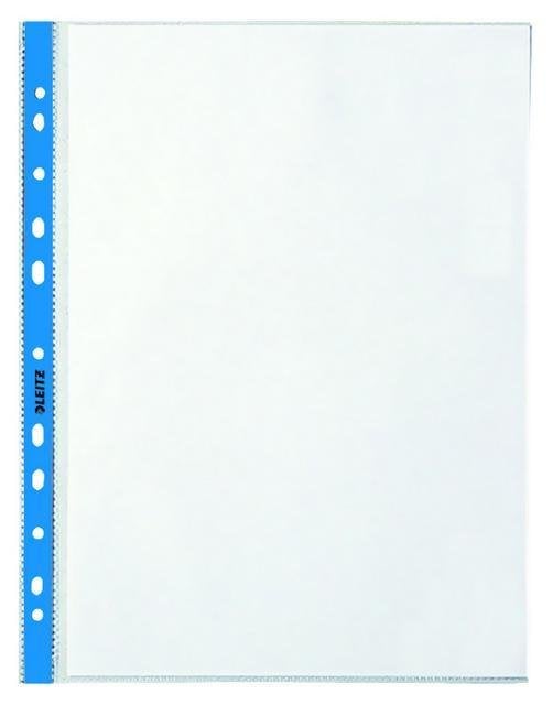 Leitz Poşet Dosya A4 100 lü Kristal Mavi L-4700