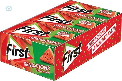 First Sensations Karpuz Aromalı Sakız 12X27Gr 168'Li