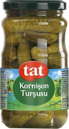Tat Kornişon Turşu 720-Cc Cam