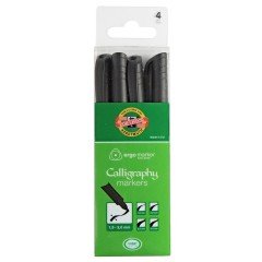 Kohinoor Set Caligaphic Markers 3514 4 7735-14Jd01Pk