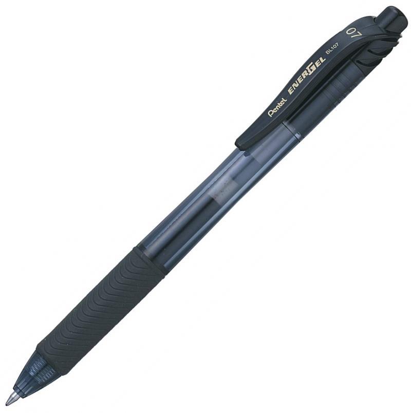 Pentel Likit Roller Energel Siyah Bl107-A