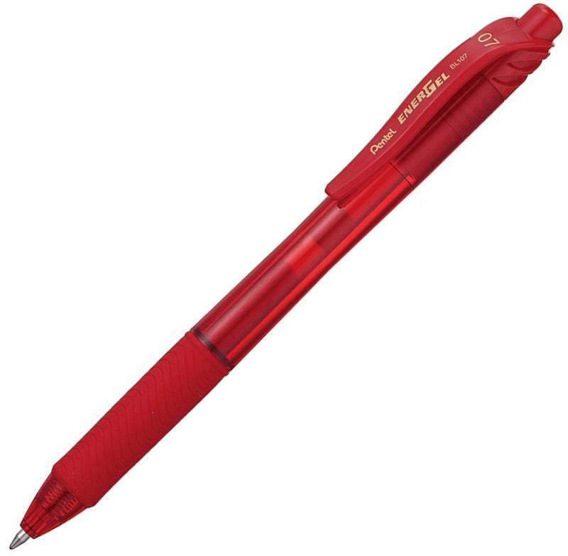 Pentel Likit Roller Energel Kırmızı Bl107-B