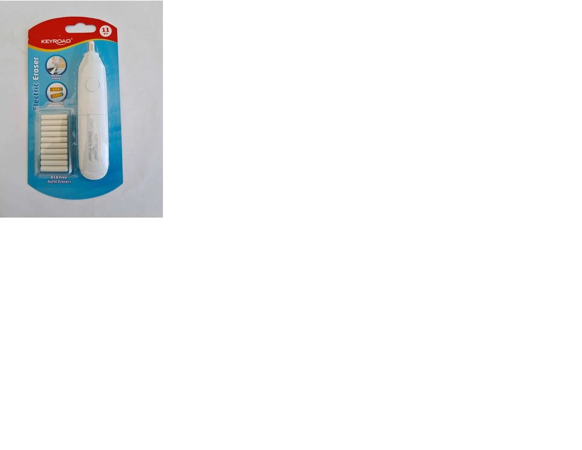 Keyroad Kr972913 Pilli Silgi 10 Adet Silgisi Yedekli