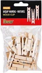 Brons Mandal Ahşap Naturel Kucuk Br-906