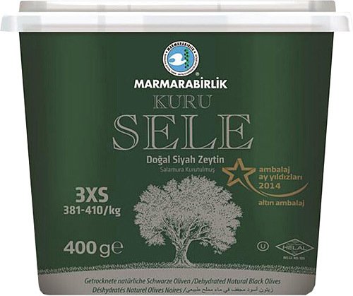 M.Birlik Kuru Sele 400Gr.Pet 3Xs Zeytin