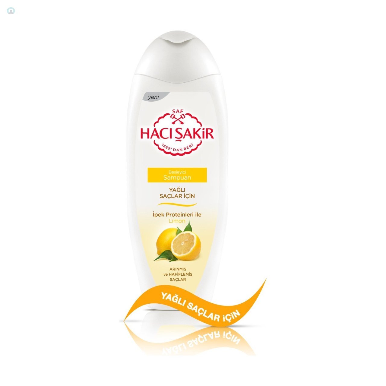 Hacı Şakir Yağlı Saçlar İçin Limonlu Şampuan 500Ml