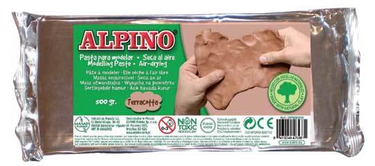 Alpıno Şekillendirme Kili 500Gr Kil Rengi Dp-105