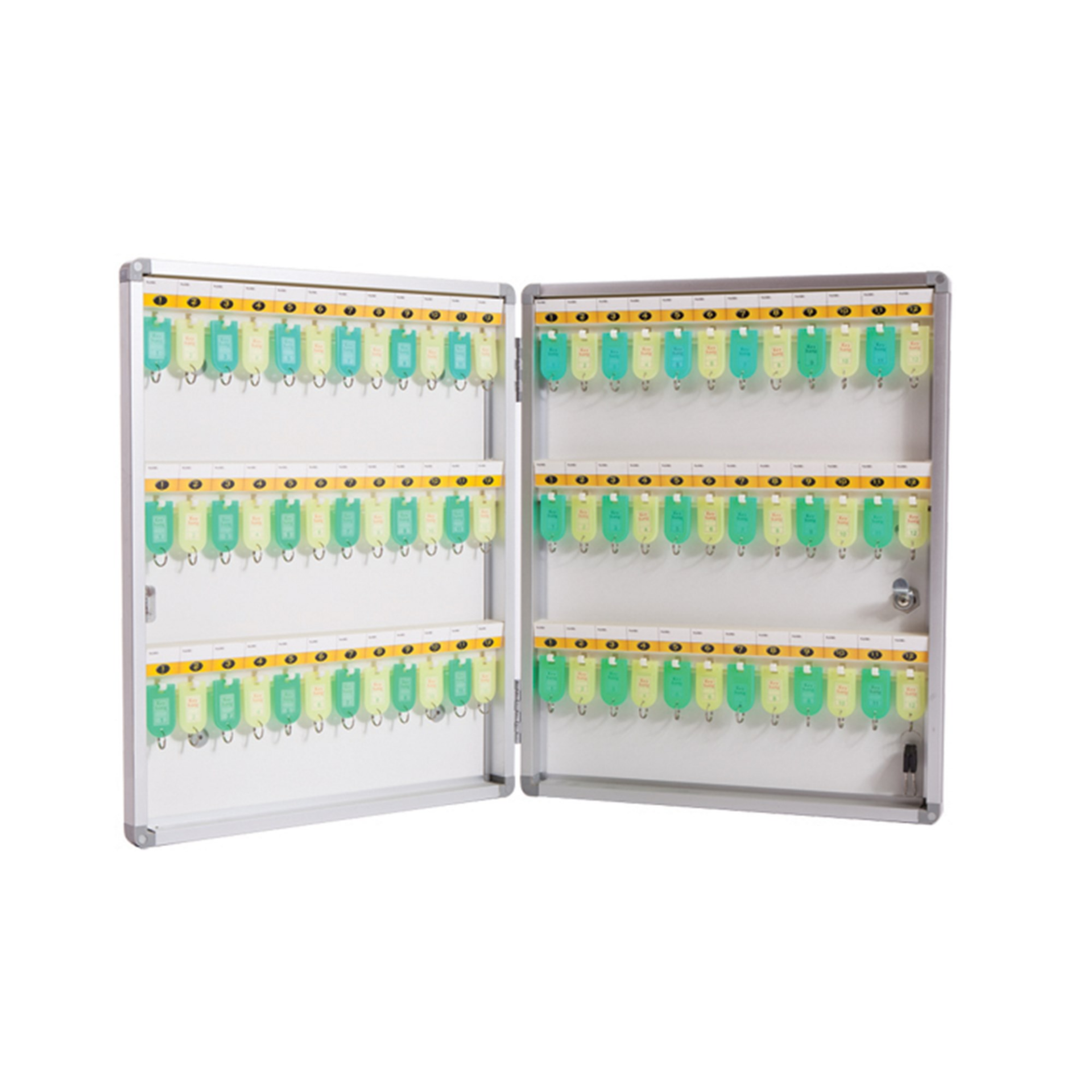 Panda H-1072 İthal Alüminyum Anahtar Dolabı 72'li