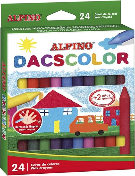 Alpıno Mum Boya Color 24Lü Dc-050295